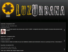 Tablet Screenshot of luzurbanabrasil.com